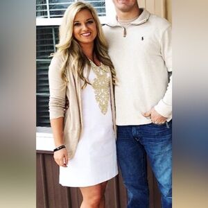 Used white Lilly dress .